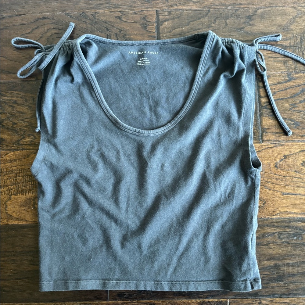 Grey American Eagle Top